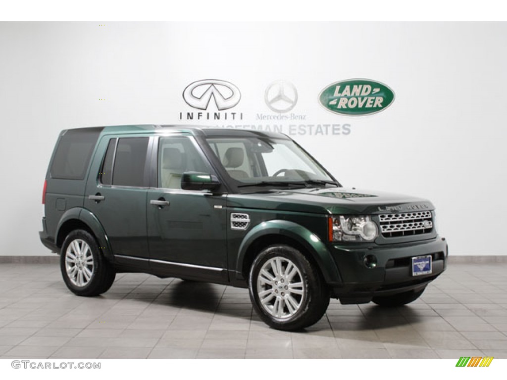 2011 LR4 V8 - Galway Green Metallic / Almond/Arabica photo #1