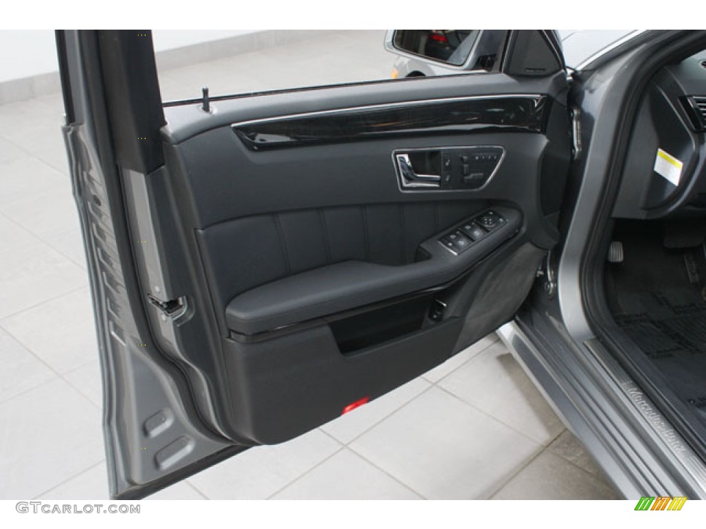2011 Mercedes-Benz E 350 4Matic Sedan Black Door Panel Photo #59275966