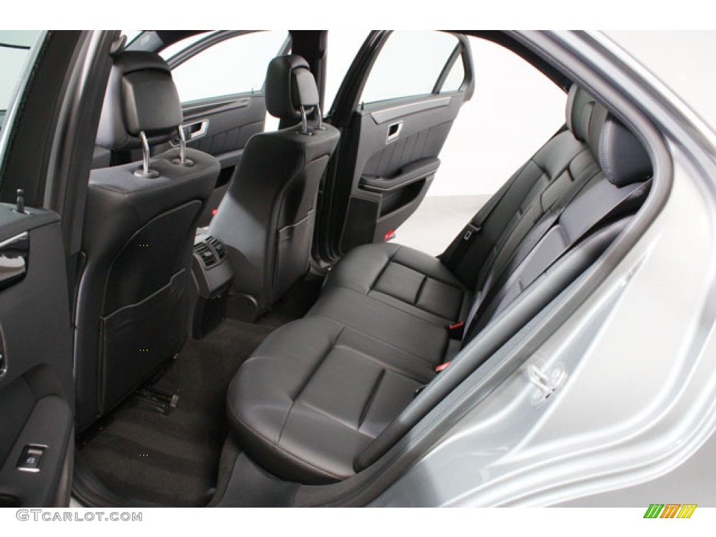 Black Interior 2011 Mercedes-Benz E 350 4Matic Sedan Photo #59275989