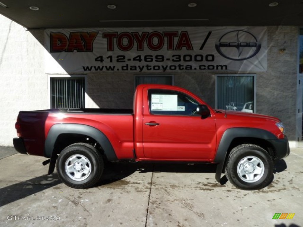 Barcelona Red Metallic Toyota Tacoma