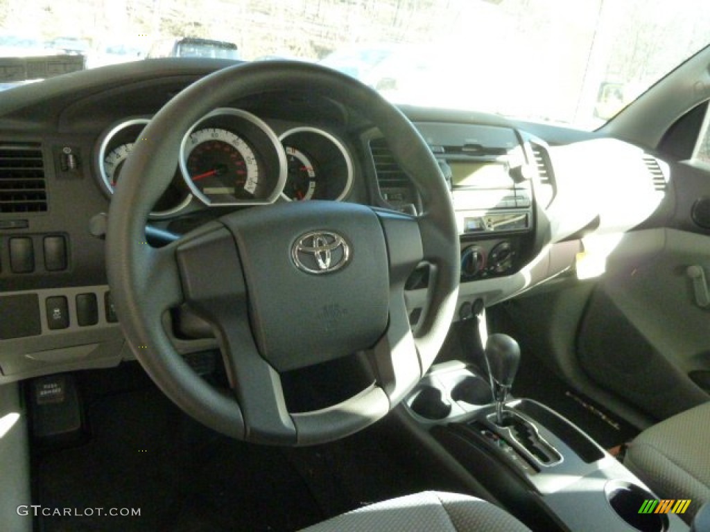 2012 Tacoma Regular Cab 4x4 - Barcelona Red Metallic / Graphite photo #10