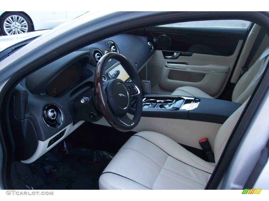 2012 XJ XJL Portfolio - Rhodium Silver Metallic / Ivory/Jet photo #7