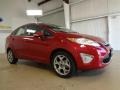 Red Candy Metallic - Fiesta SEL Sedan Photo No. 3