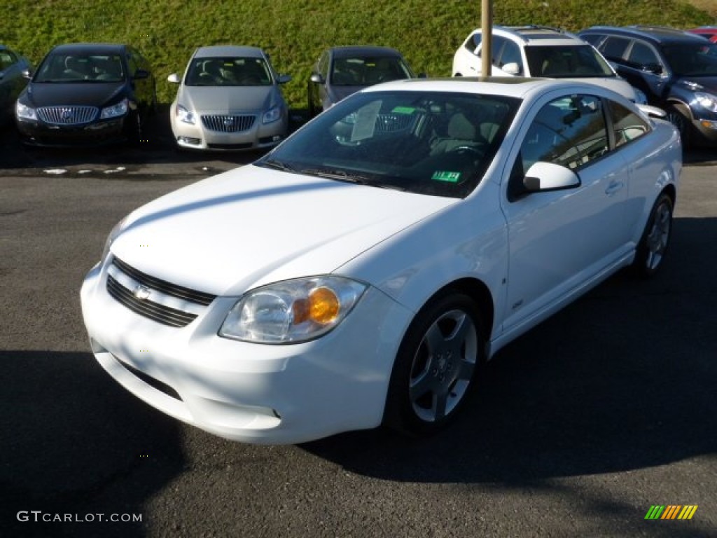 2006 Cobalt SS Coupe - Summit White / Gray photo #3