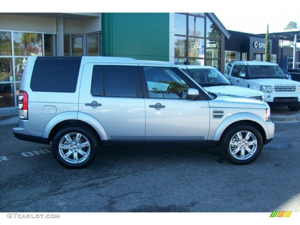 2012 LR4 V8 - Siberian Silver Metallic / Ebony photo #3