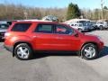 2012 Crystal Red Tintcoat GMC Acadia SLT AWD  photo #7