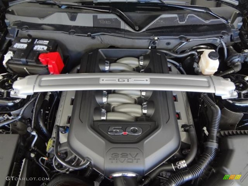 2012 Ford Mustang GT Premium Coupe 5.0 Liter DOHC 32-Valve Ti-VCT V8 Engine Photo #59278773
