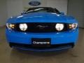 2012 Grabber Blue Ford Mustang GT Premium Coupe  photo #2