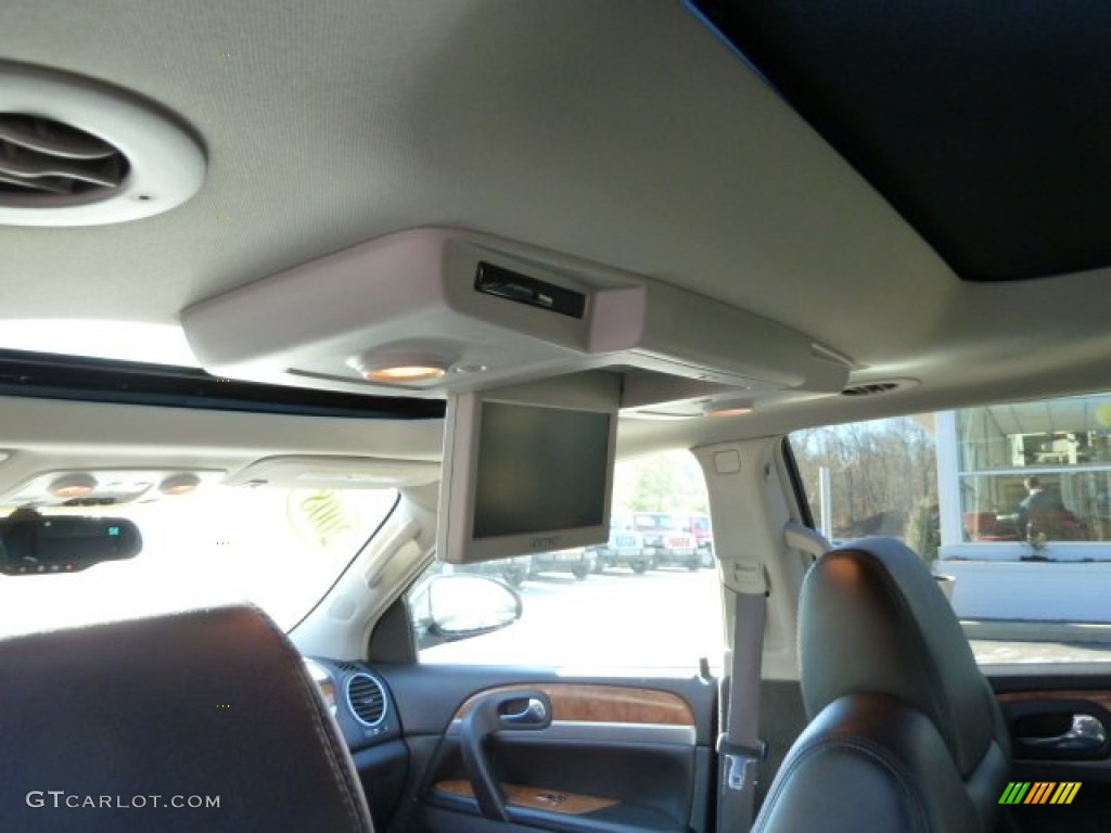 2008 Enclave CXL AWD - Carbon Black Metallic / Ebony/Ebony photo #21