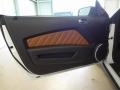 Saddle 2012 Ford Mustang V6 Premium Coupe Door Panel