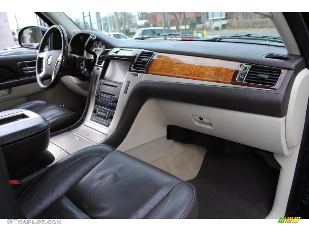 2010 Cadillac Escalade ESV Platinum AWD Cocoa/Light Linen Dashboard Photo #59280150
