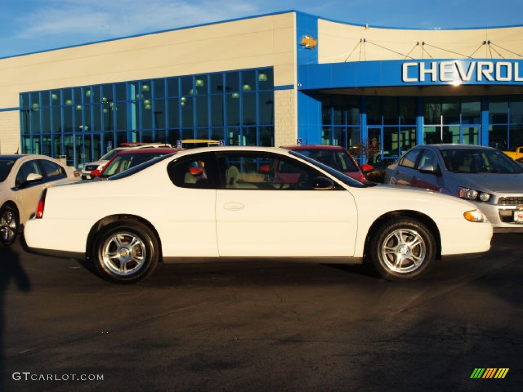 White Chevrolet Monte Carlo