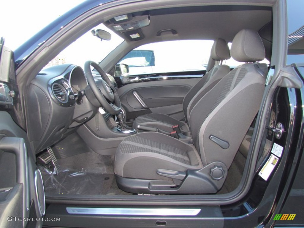 Titan Black Interior 2012 Volkswagen Beetle Turbo Photo #59281380