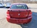 2009 Inferno Red Crystal Pearl Dodge Avenger SXT  photo #7