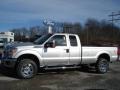 2012 Ingot Silver Metallic Ford F350 Super Duty XLT SuperCab 4x4  photo #5