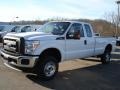 2012 Oxford White Ford F350 Super Duty XL SuperCab 4x4  photo #4