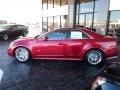 2012 Crystal Red Tintcoat Cadillac CTS -V Sedan  photo #5