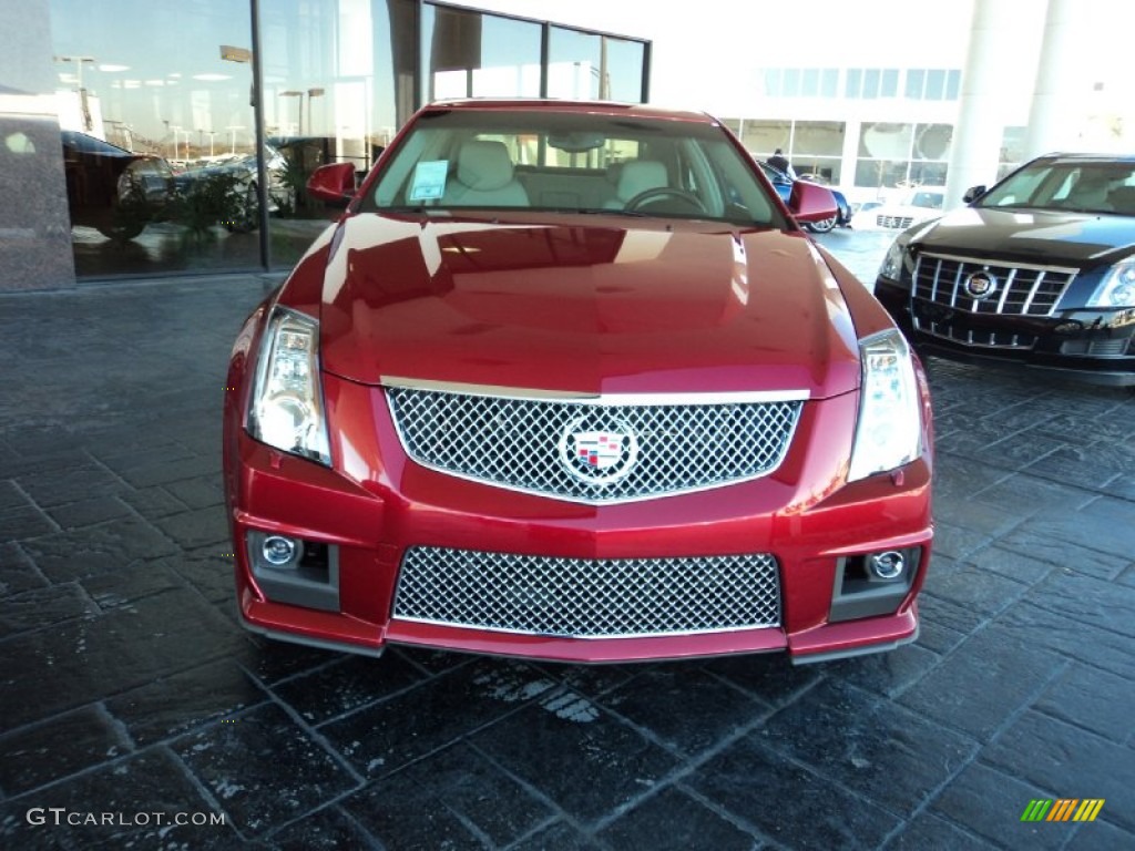 Crystal Red Tintcoat 2012 Cadillac CTS -V Sedan Exterior Photo #59283156