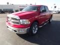 2012 Flame Red Dodge Ram 1500 Big Horn Crew Cab 4x4  photo #1