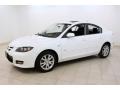 2007 Crystal White Pearl Mazda MAZDA3 s Touring Sedan  photo #3