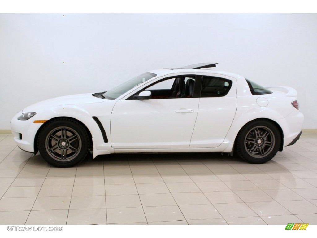 Whitewater Pearl 2005 Mazda RX-8 Sport Exterior Photo #59283774