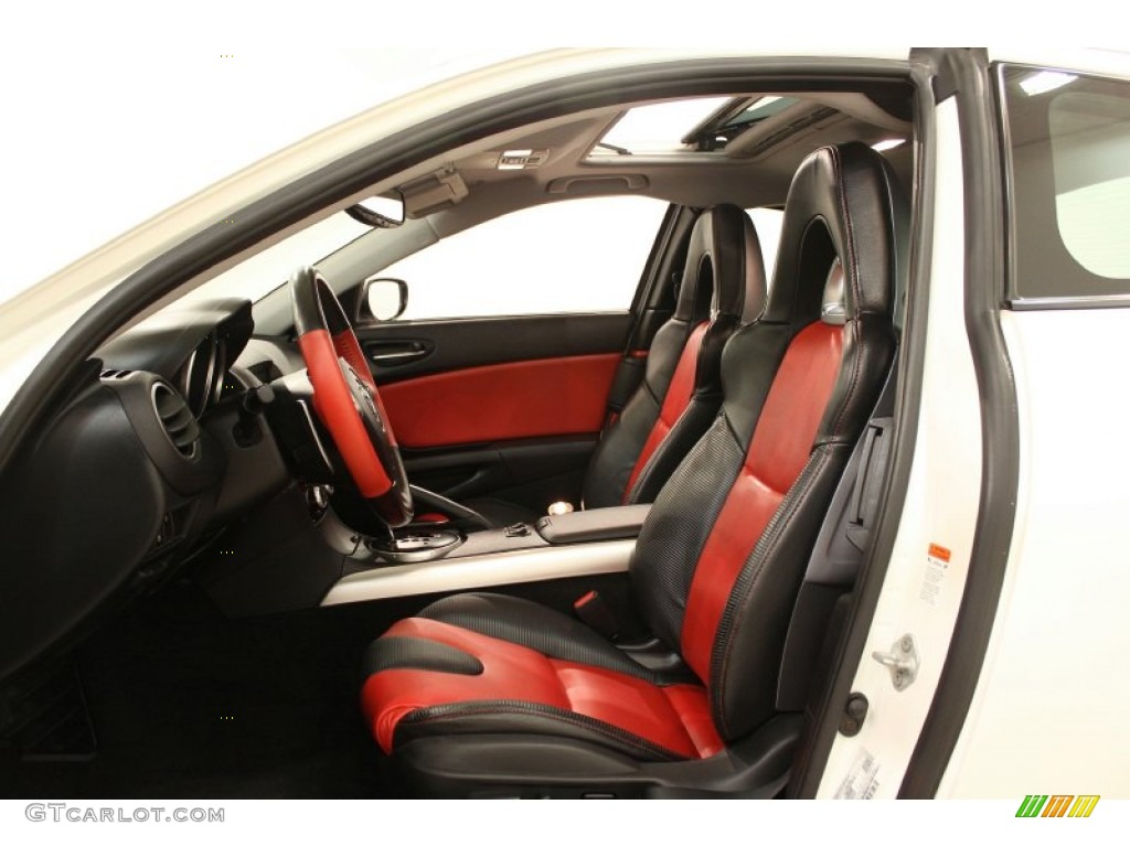 Black/Red Interior 2005 Mazda RX-8 Sport Photo #59283802