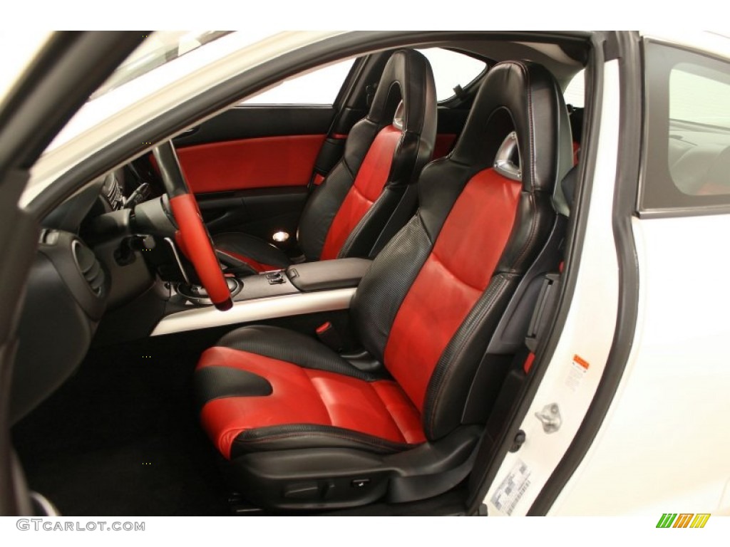 Black/Red Interior 2005 Mazda RX-8 Sport Photo #59283811
