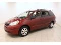 2005 Salsa Red Pearl Toyota Sienna LE  photo #3