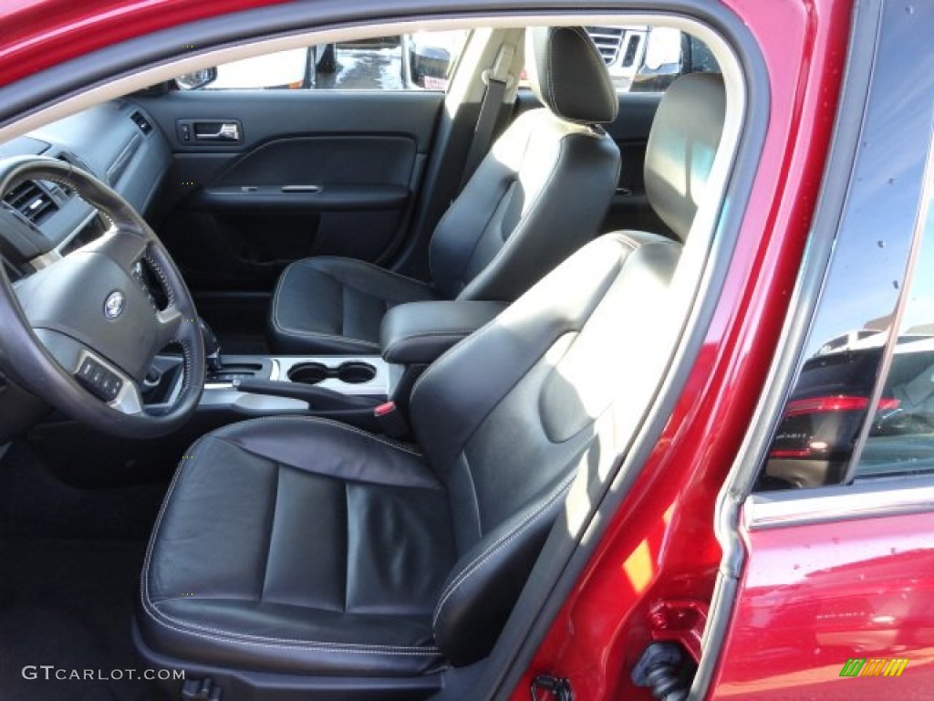 2010 Fusion SEL - Sangria Red Metallic / Charcoal Black photo #10