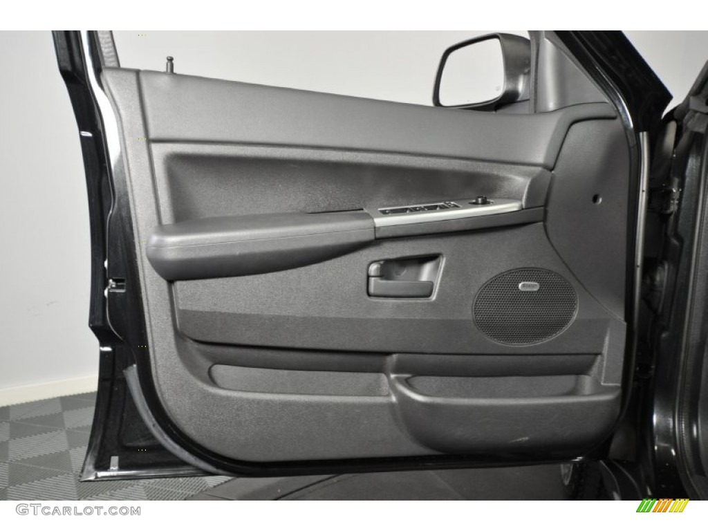 2008 Jeep Grand Cherokee Laredo 4x4 Dark Slate Gray Door Panel Photo #59284824