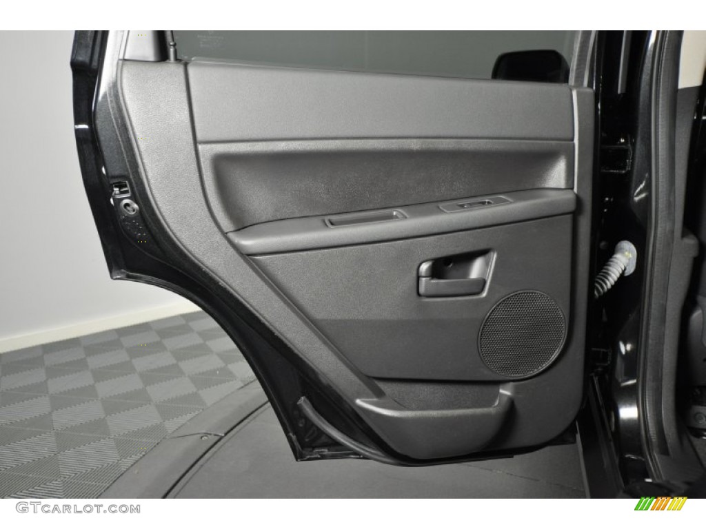 2008 Jeep Grand Cherokee Laredo 4x4 Dark Slate Gray Door Panel Photo #59284874