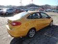 Yellow Blaze Metallic Tri-Coat - Fiesta SEL Sedan Photo No. 4