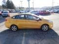 2011 Yellow Blaze Metallic Tri-Coat Ford Fiesta SEL Sedan  photo #5