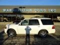 White Platinum Tri-Coat Metallic 2010 Ford Expedition Limited 4x4