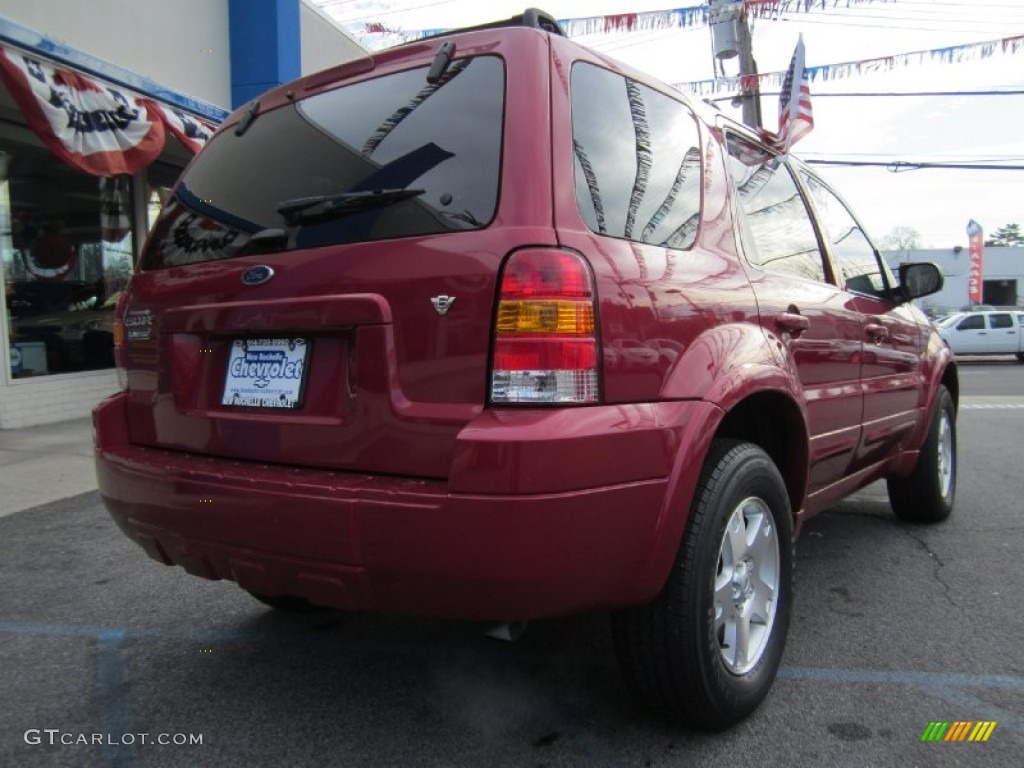 2006 Escape Limited 4WD - Redfire Metallic / Medium/Dark Pebble photo #7