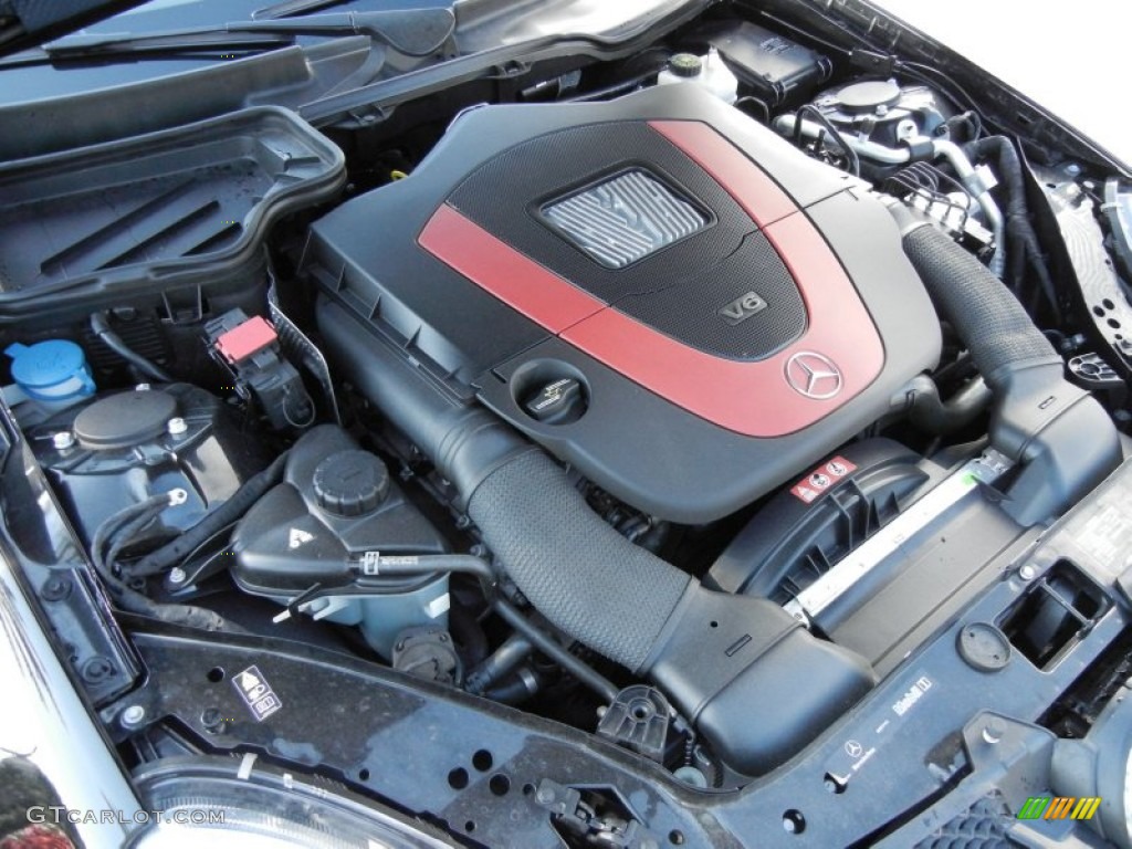 2009 Mercedes-Benz SLK 350 Roadster 3.5 Liter DOHC 24-Valve VVT V6 Engine Photo #59286303