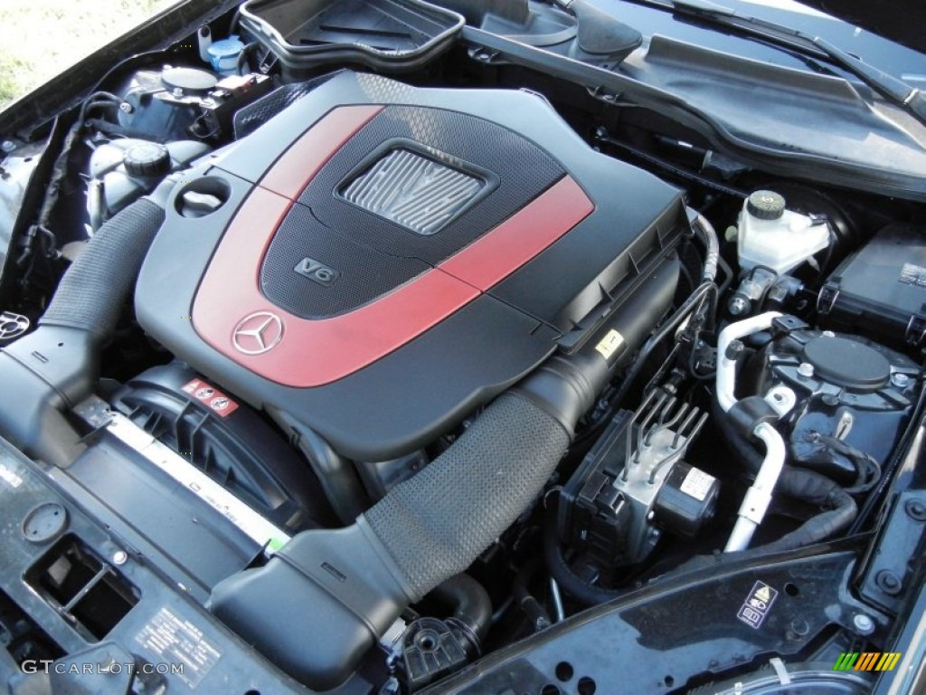 2009 Mercedes-Benz SLK 350 Roadster 3.5 Liter DOHC 24-Valve VVT V6 Engine Photo #59286312