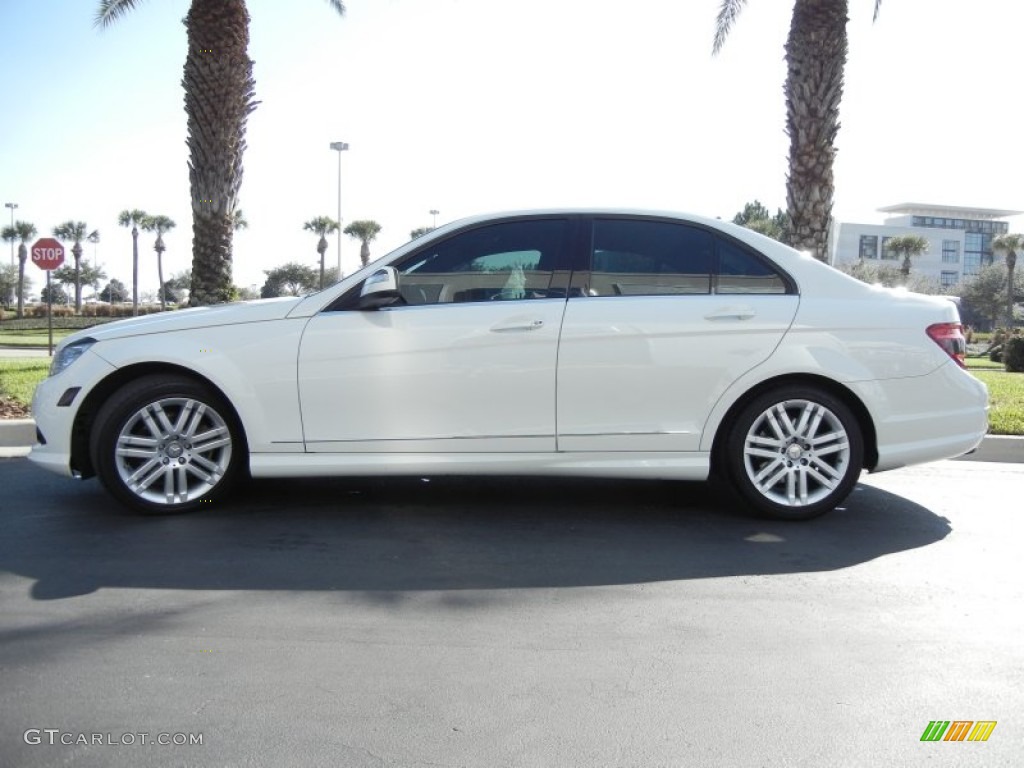 Arctic White 2008 Mercedes-Benz C 300 Sport Exterior Photo #59286333