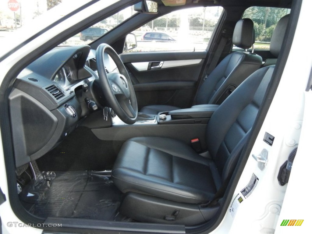 Black Interior 2008 Mercedes-Benz C 300 Sport Photo #59286423