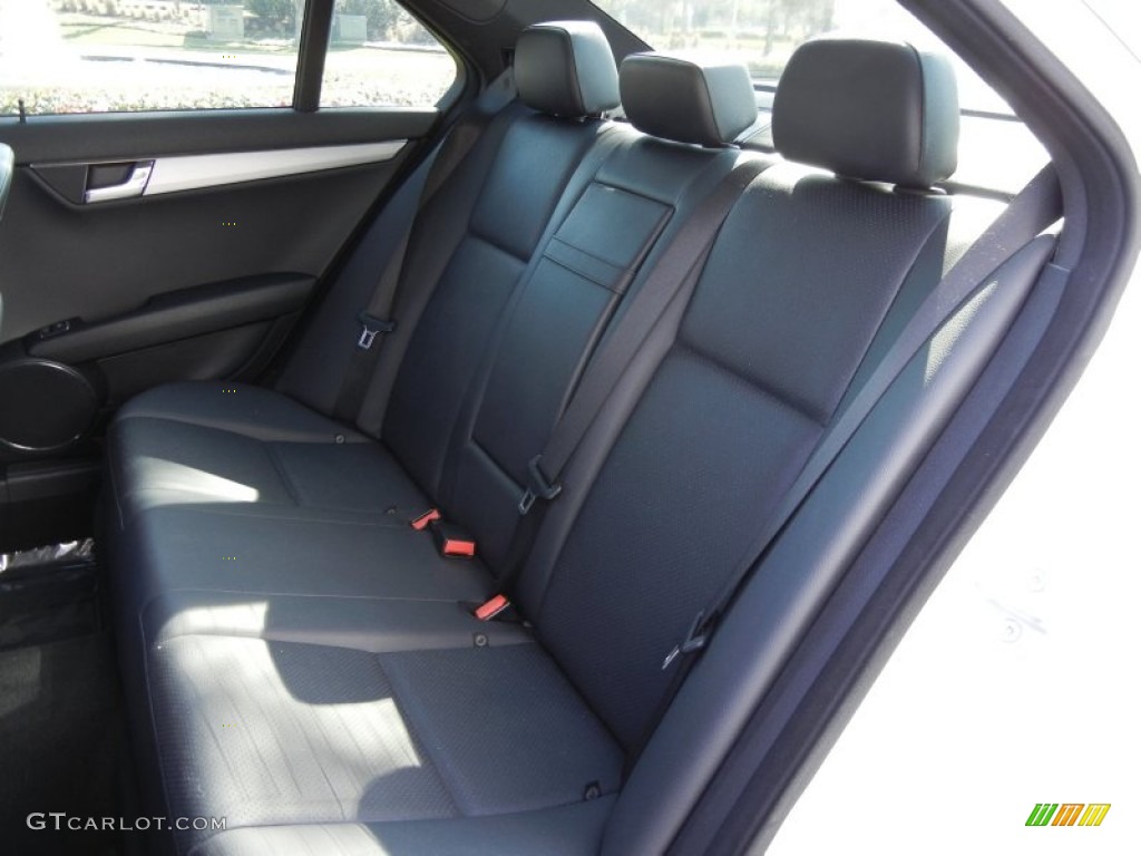 Black Interior 2008 Mercedes-Benz C 300 Sport Photo #59286457