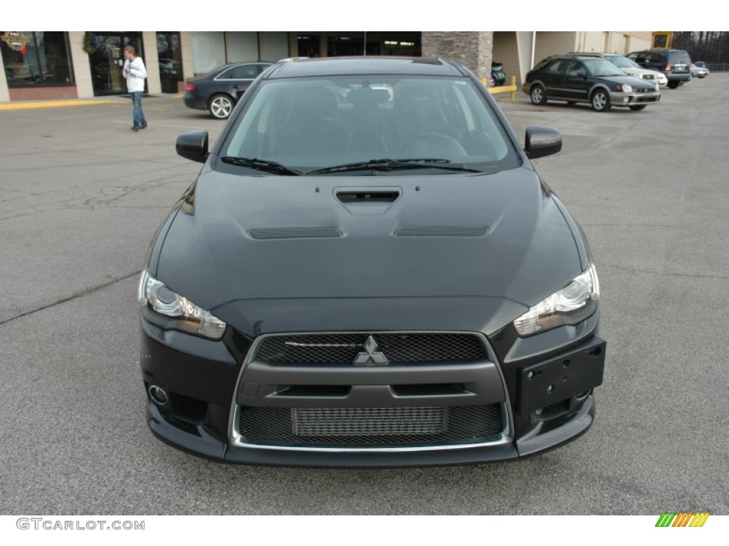 Phantom Black Pearl 2008 Mitsubishi Lancer Evolution MR Exterior Photo #59286936