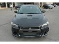 2008 Phantom Black Pearl Mitsubishi Lancer Evolution MR  photo #2