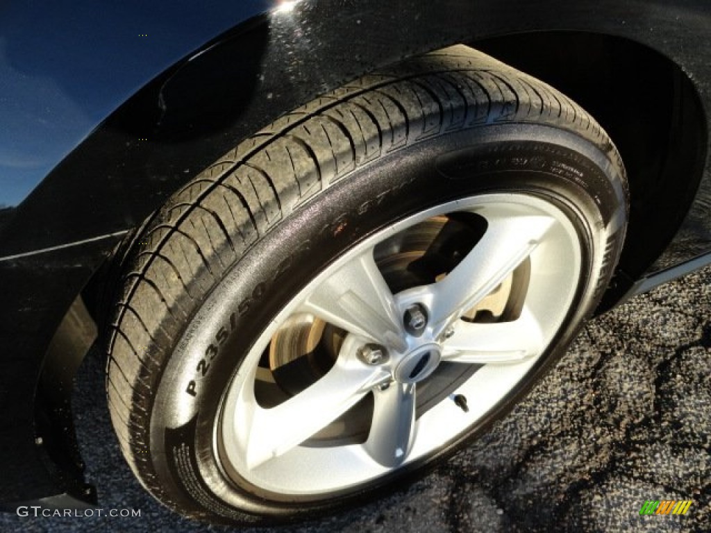 2011 Mustang GT Coupe - Ebony Black / Charcoal Black photo #9