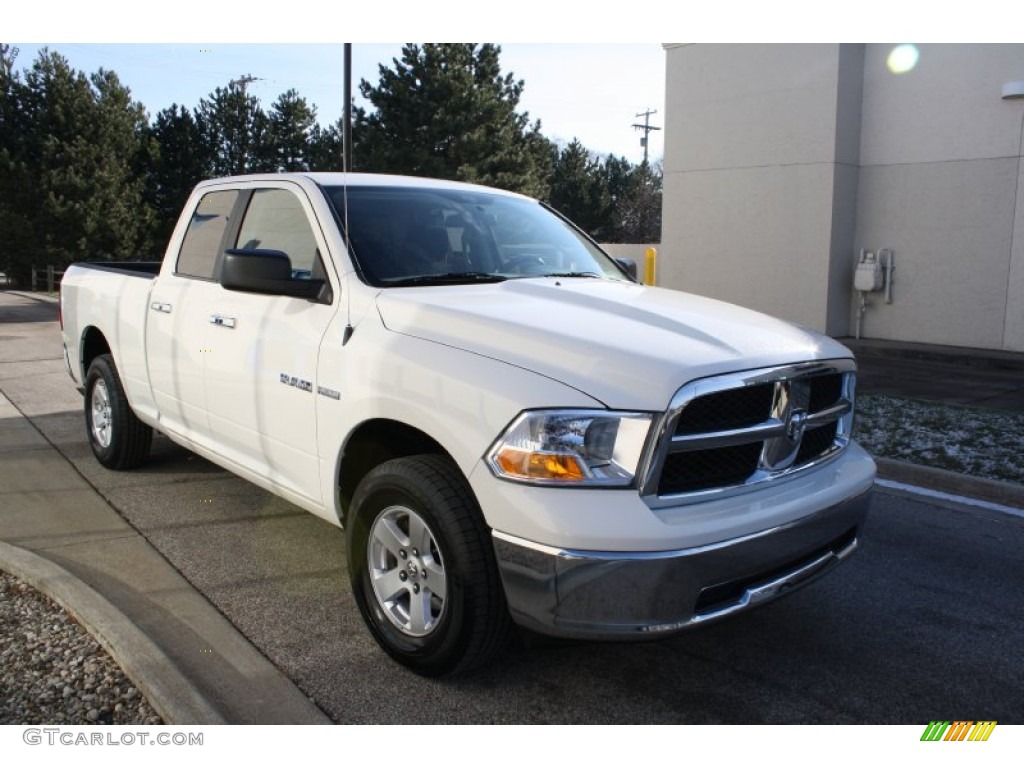 Stone White Dodge Ram 1500