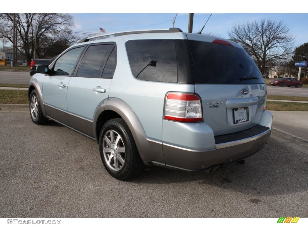 2008 Taurus X SEL - Light Ice Blue Metallic / Medium Light Stone photo #6