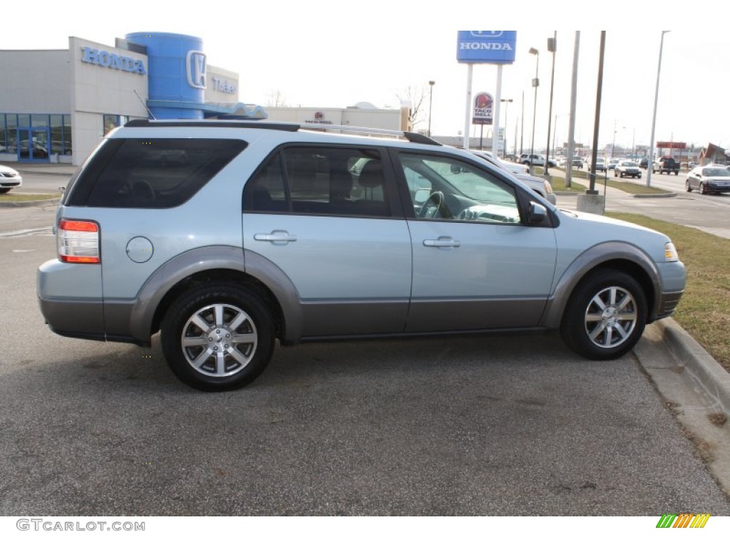 2008 Taurus X SEL - Light Ice Blue Metallic / Medium Light Stone photo #11