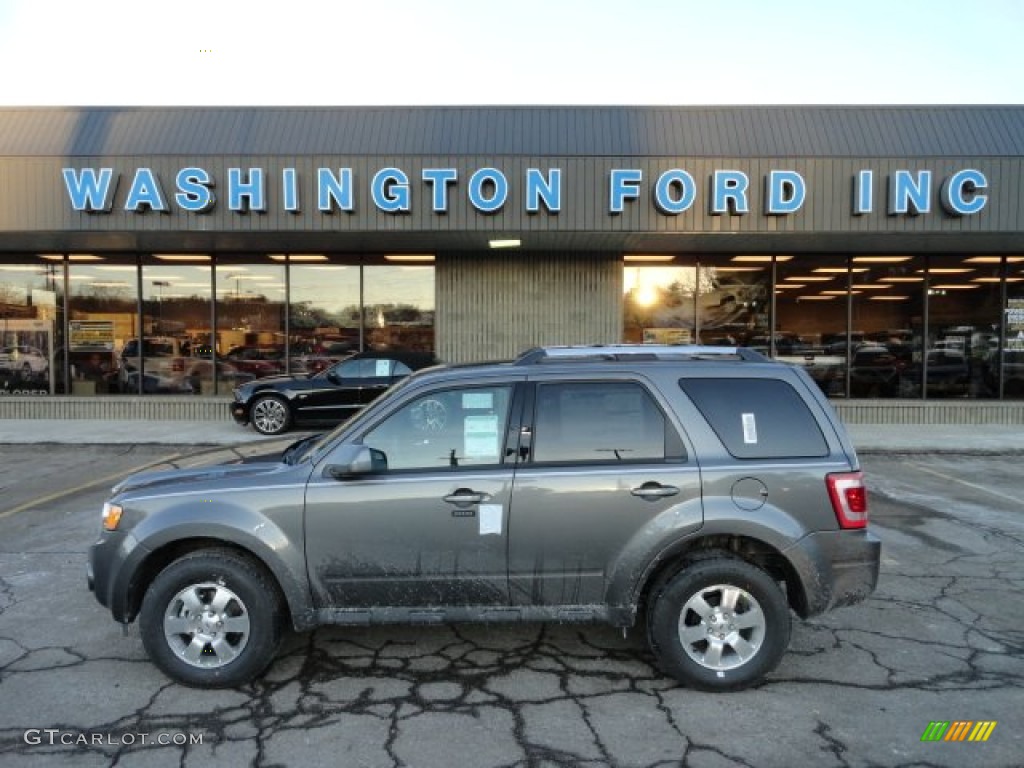 2012 Escape Limited 4WD - Sterling Gray Metallic / Charcoal Black photo #1