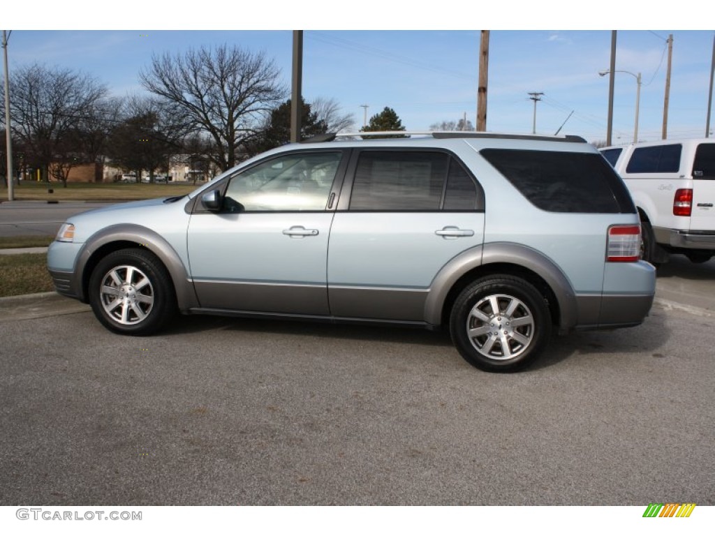Light Ice Blue Metallic 2008 Ford Taurus X SEL Exterior Photo #59287766