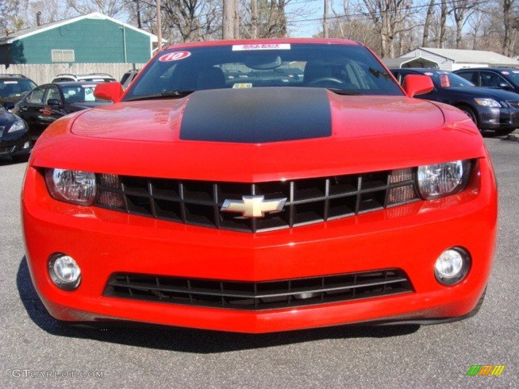 Victory Red 2010 Chevrolet Camaro LT Coupe Exterior Photo #59287785