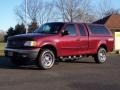 1999 Toreador Red Metallic Ford F150 XLT Extended Cab 4x4  photo #8